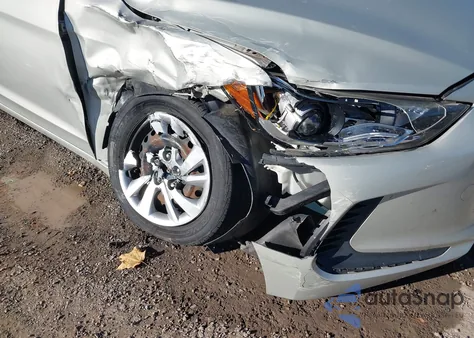 2017 Hyundai Elantra Se from USA, damaged, VIN KMHD74LF5HU370042